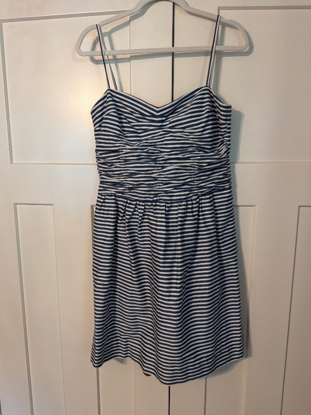 Blue and white striped Ralph Lauren dress